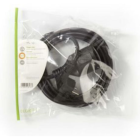 Nedis Power Cable Schuko M Angled-Schuko F 3.0m BK - image 4 of 4