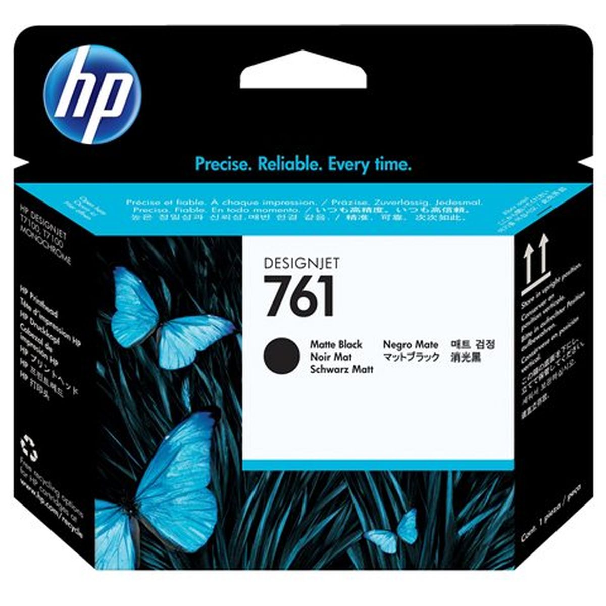 HP 761 Matte Black Inkjet Printhead - image 2 of 2