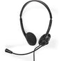 Nedis PC-Headset On-Ear Stereo USB A / USB C Collapsible Microphone Black