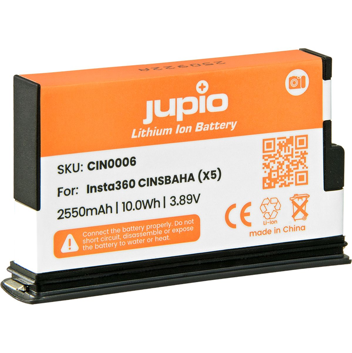 Jupio Insta360 X5 (Cinsbaha) 2550mAh - image 3 of 5