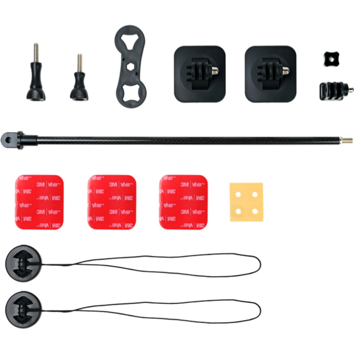 Insta360 Unicorn Helmet Mount Carbon Fiber Mount - image 3 of 4