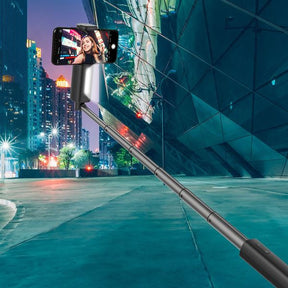 Celly Bluetooth Selfie Stick w/ LED Flashlight