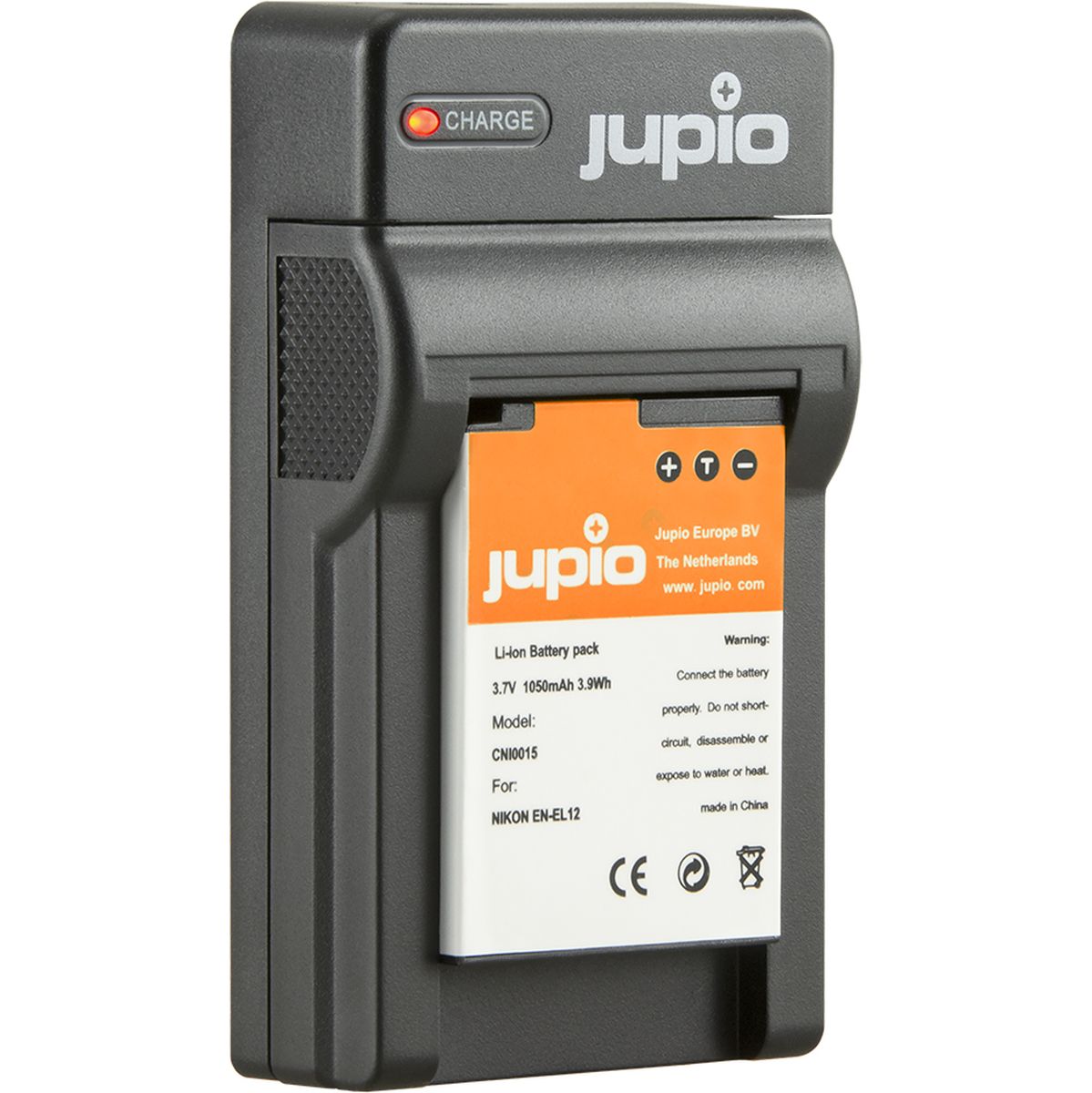 Jupio Kit: 2X Battery EN-EL12 + USB Single Charger - image 4 of 5
