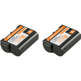 Jupio Value Pack: 2X Battery EN-EL15C 2100mAh + USB Dual Charger