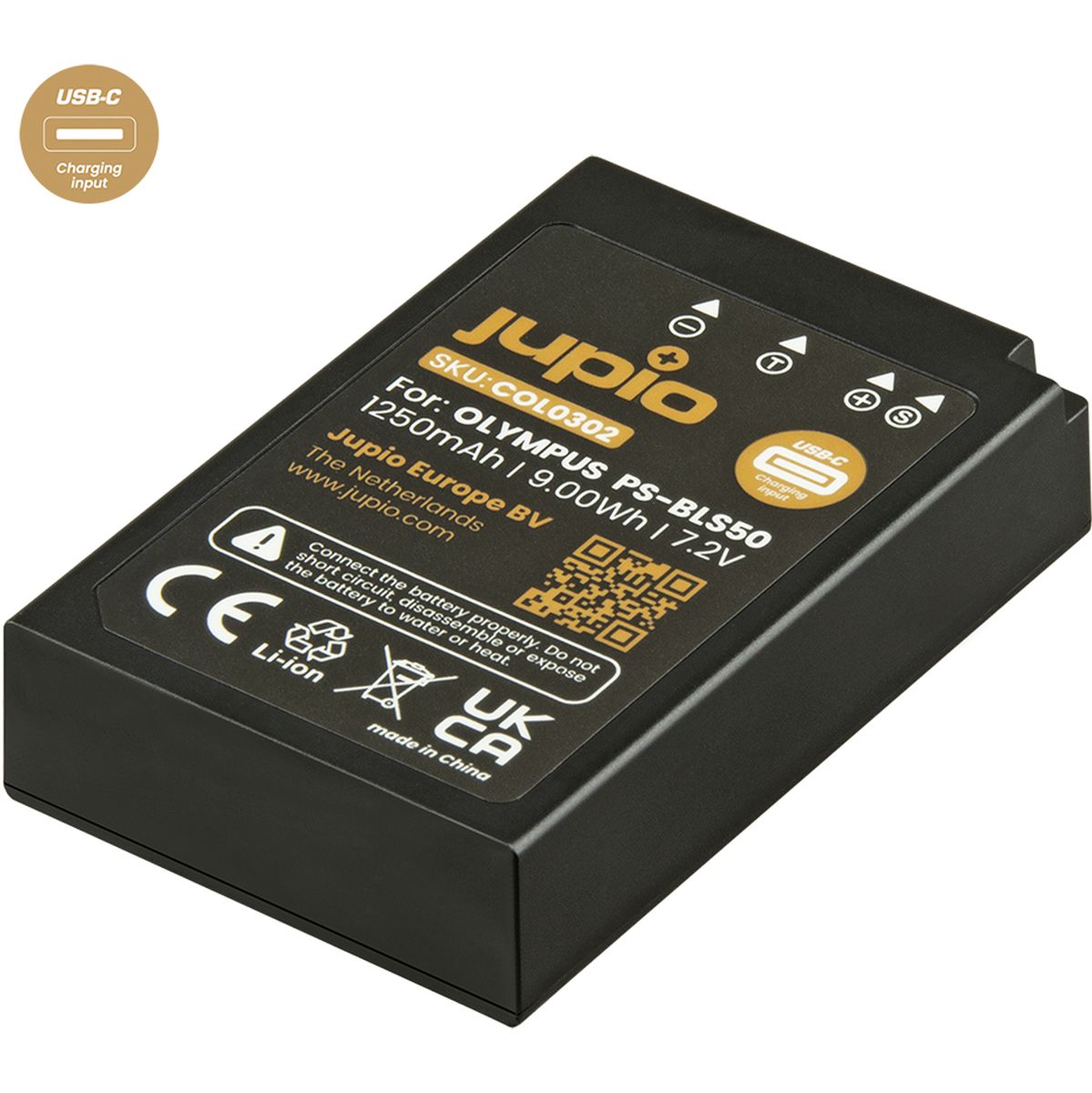 Jupio PS-BLS5 / PS-BLS50 Ultra C (USB-C Input) 1250mAh - image 2 of 5