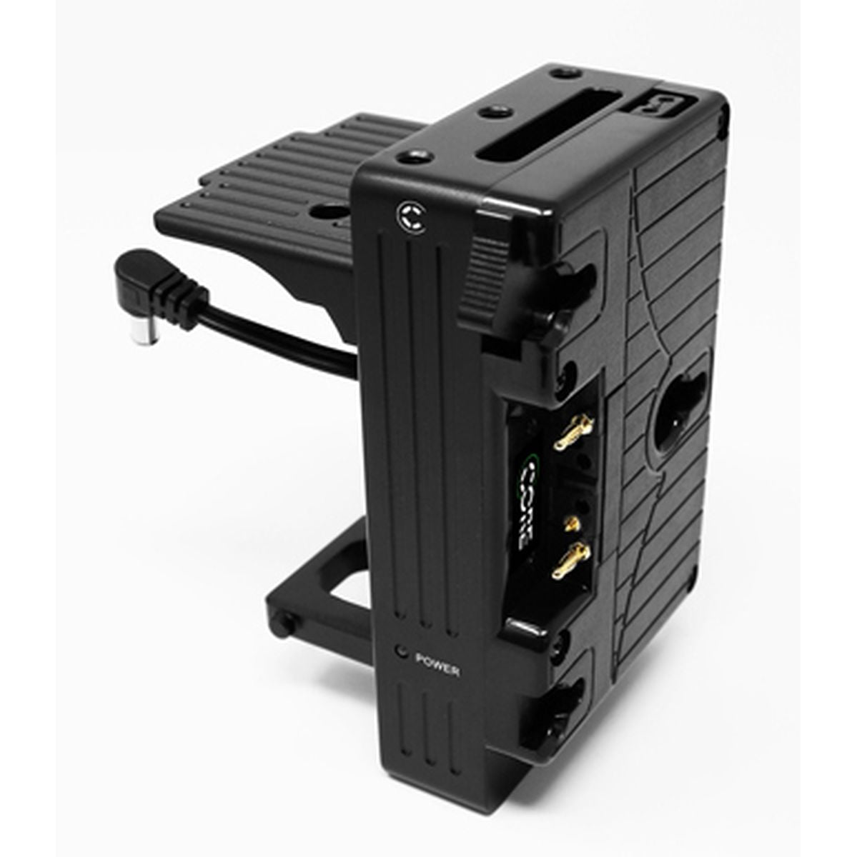 CoreSWX Gold Mount Bracket w/ A 4-PIN XLR Input Option And 2 P-TAP Outputs