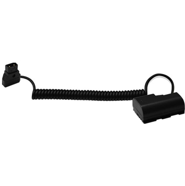 CoreSWX Coiled Powertap Cable To LP-E6 Dummy Battery