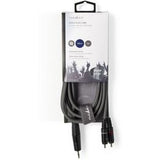 Nedis Stereo Audio Cable 3.5mm M-2X RCA M 1.5m Grey - image 3 of 3