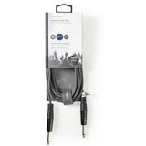 Nedis Unbalanced Audio Cable 6.35mm M-6.35mm M 3m Grey - image 3 of 3