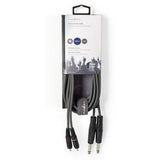 Nedis Stereo Audio Cable 2X 6.35mm M-2X RCA M 3.0m Grey - image 3 of 3