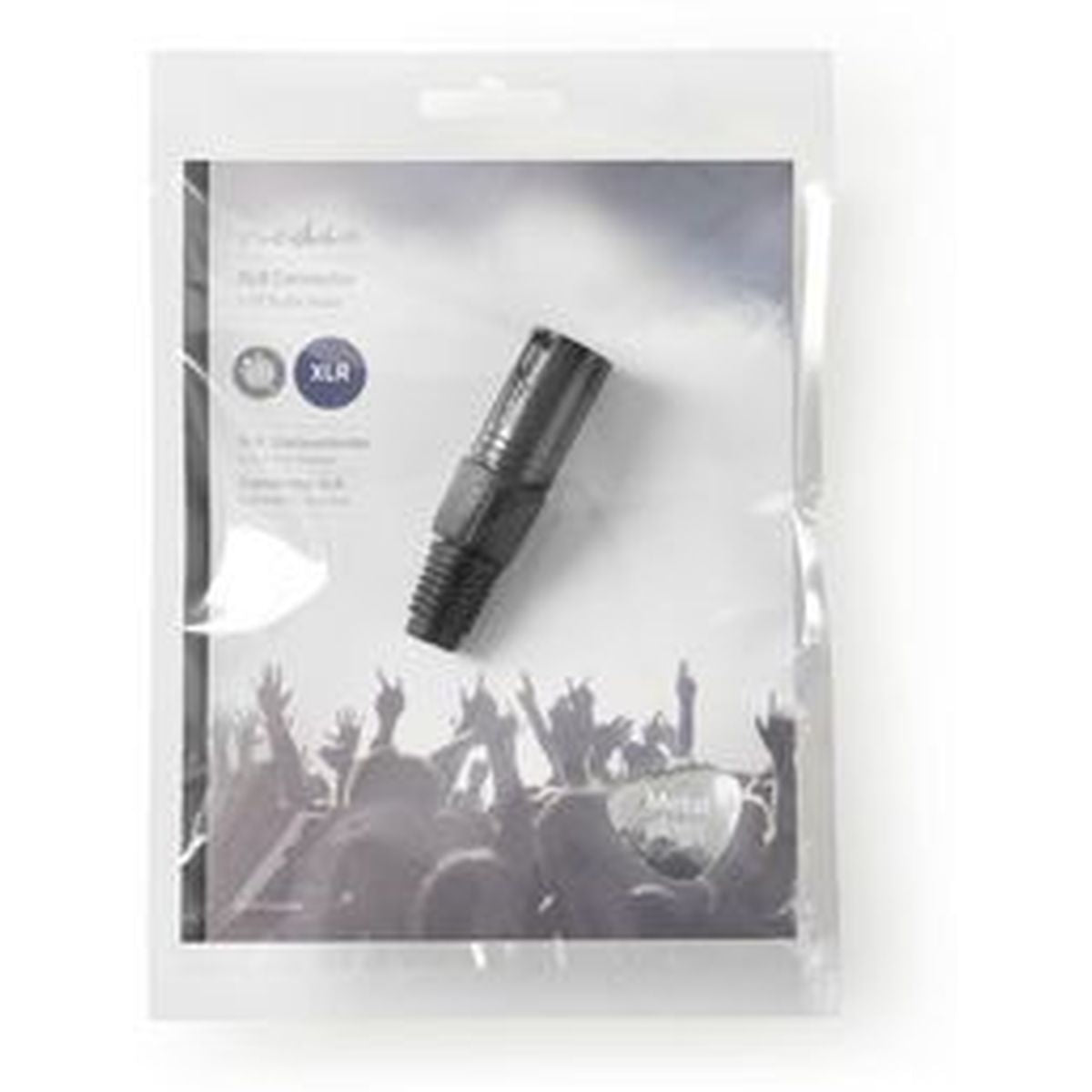 Nedis XLR-Connector XLR 3-PINS M BK - image 4 of 4