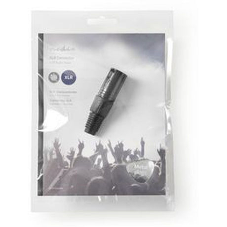 Nedis XLR-Connector XLR 3-PINS M BK - image 4 of 4