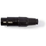 Nedis XLR-Connector XLR 3-PINS F BK - image 3 of 4