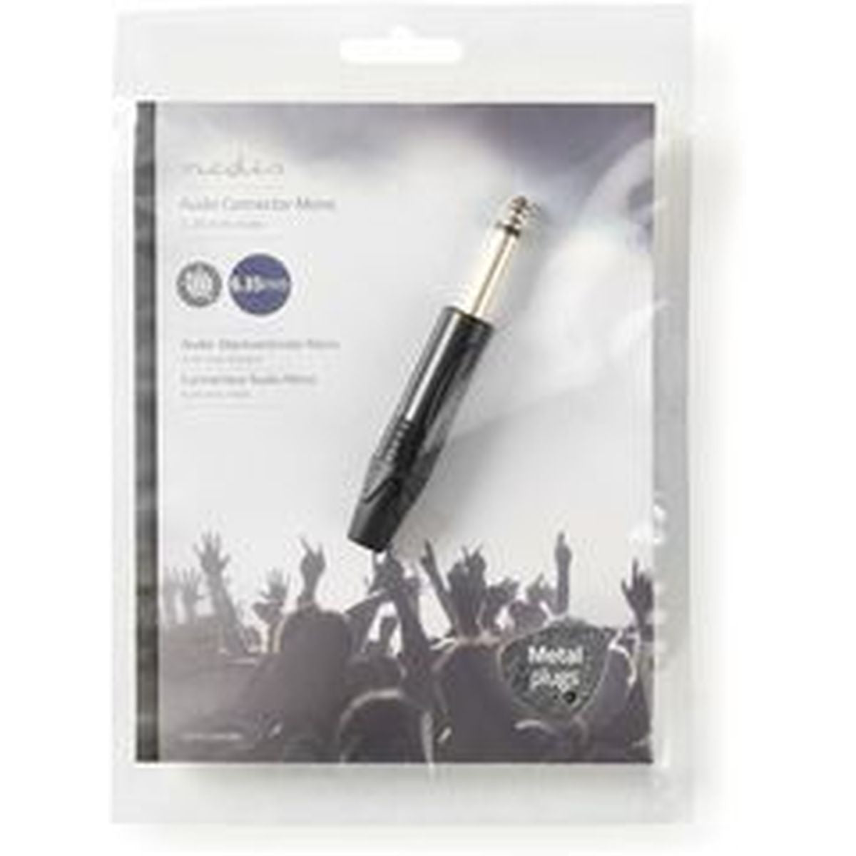 Nedis Audioconnector Mono 6.35mm M BK - image 3 of 3
