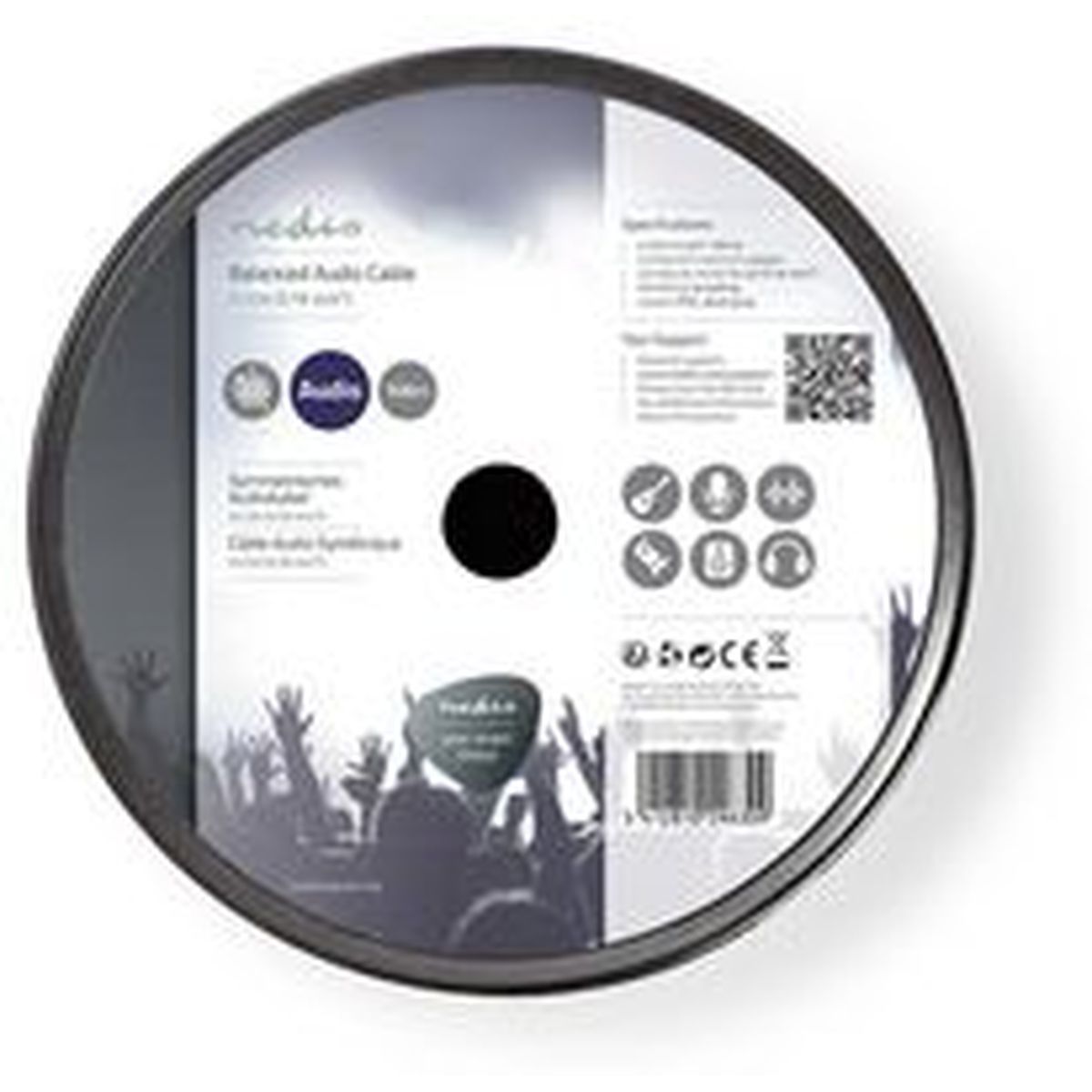 Nedis Balanced Audiocbl 2X (2X 0.16MM²) 100m Rol GY - image 3 of 3