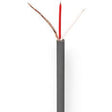 Nedis Microphone Cable 2X 0.125MM² 100m Rol Grey
