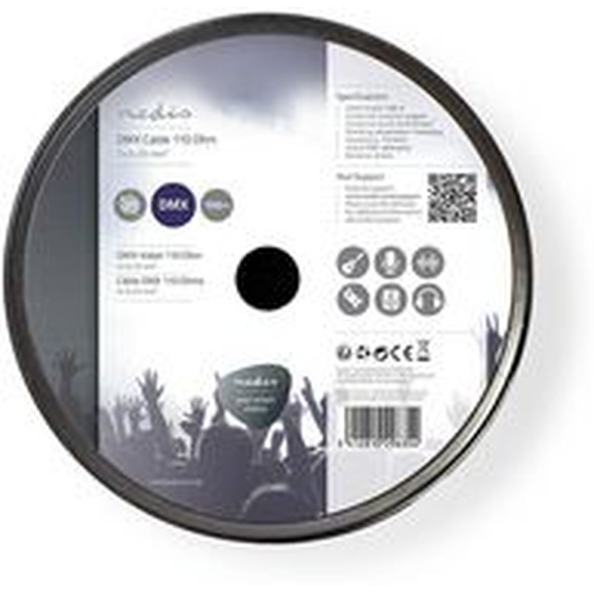 Nedis DMX-Cable 110 Ohm 2X 0.23MM² 100m Rol Grey - image 3 of 3
