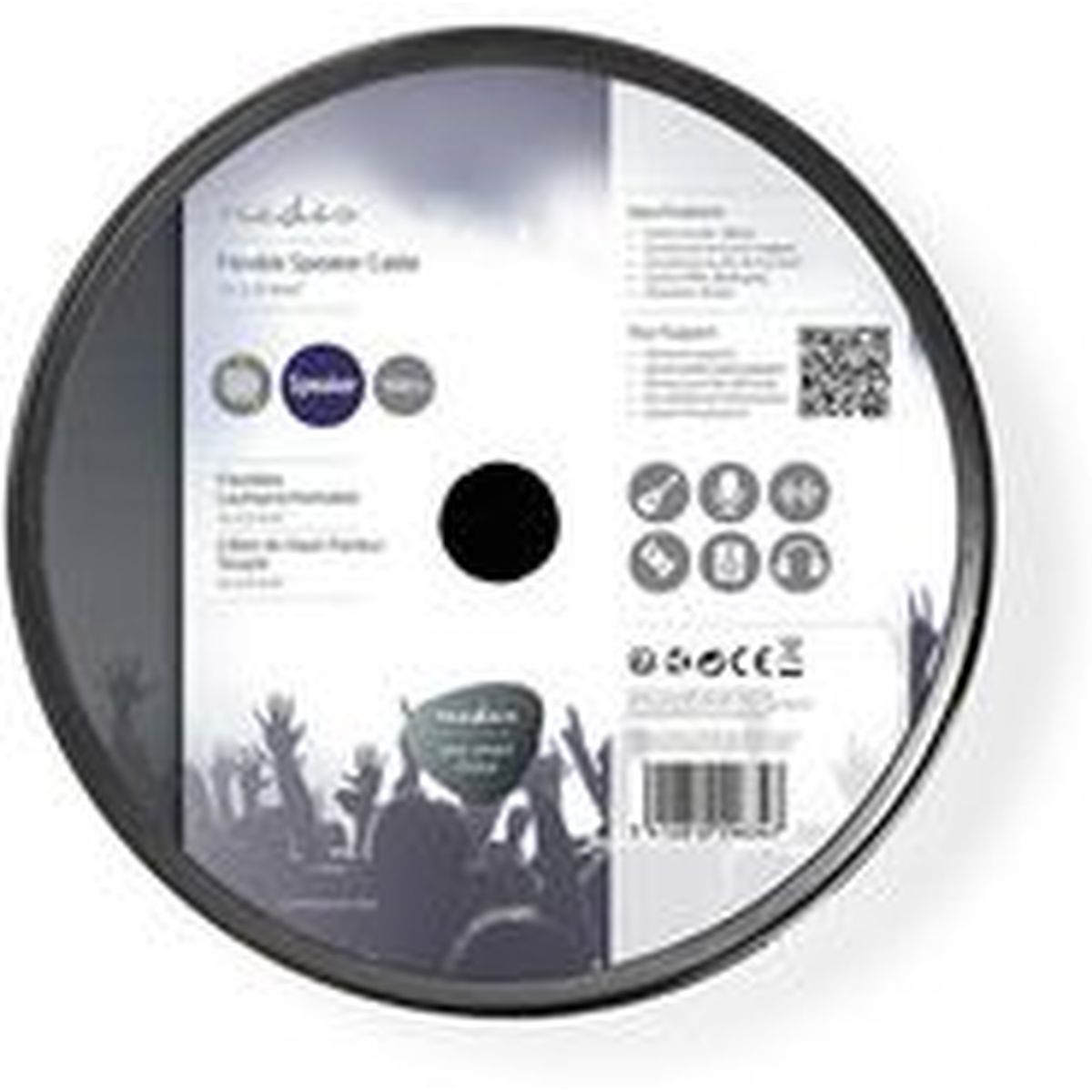 Nedis Flexible Speaker Cable 2X 2.5mm 100m Rol Grey - image 3 of 3