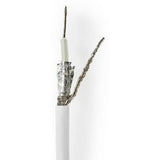Nedis Coaxial Cable RG58CU 50.0m Giftbox WH