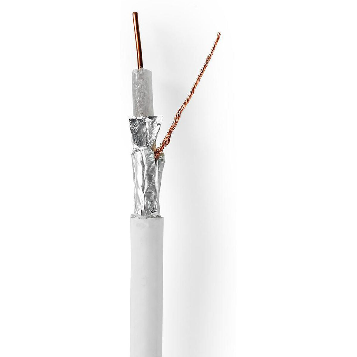 Nedis Coaxial Cable On Reel 4G / LTE Secure 75 Ohm Threefold Shielded Eca 10.0m