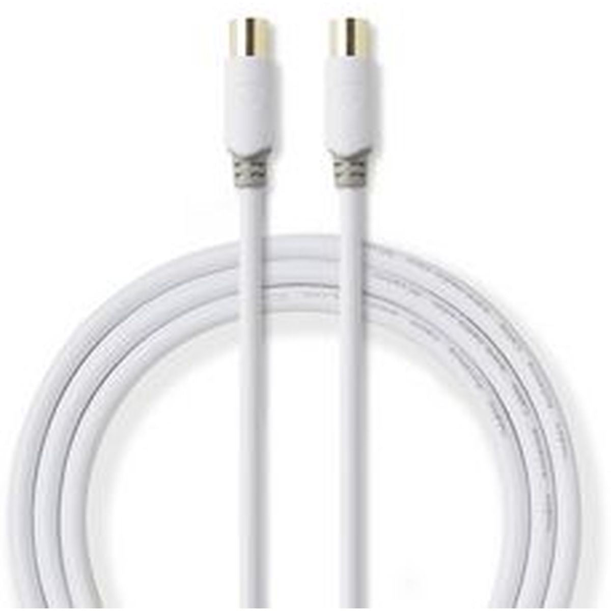 Nedis Coaxial Cable 100dB IEC (Coax) M - IEC (Coax) M 2.0m WH - image 4 of 4