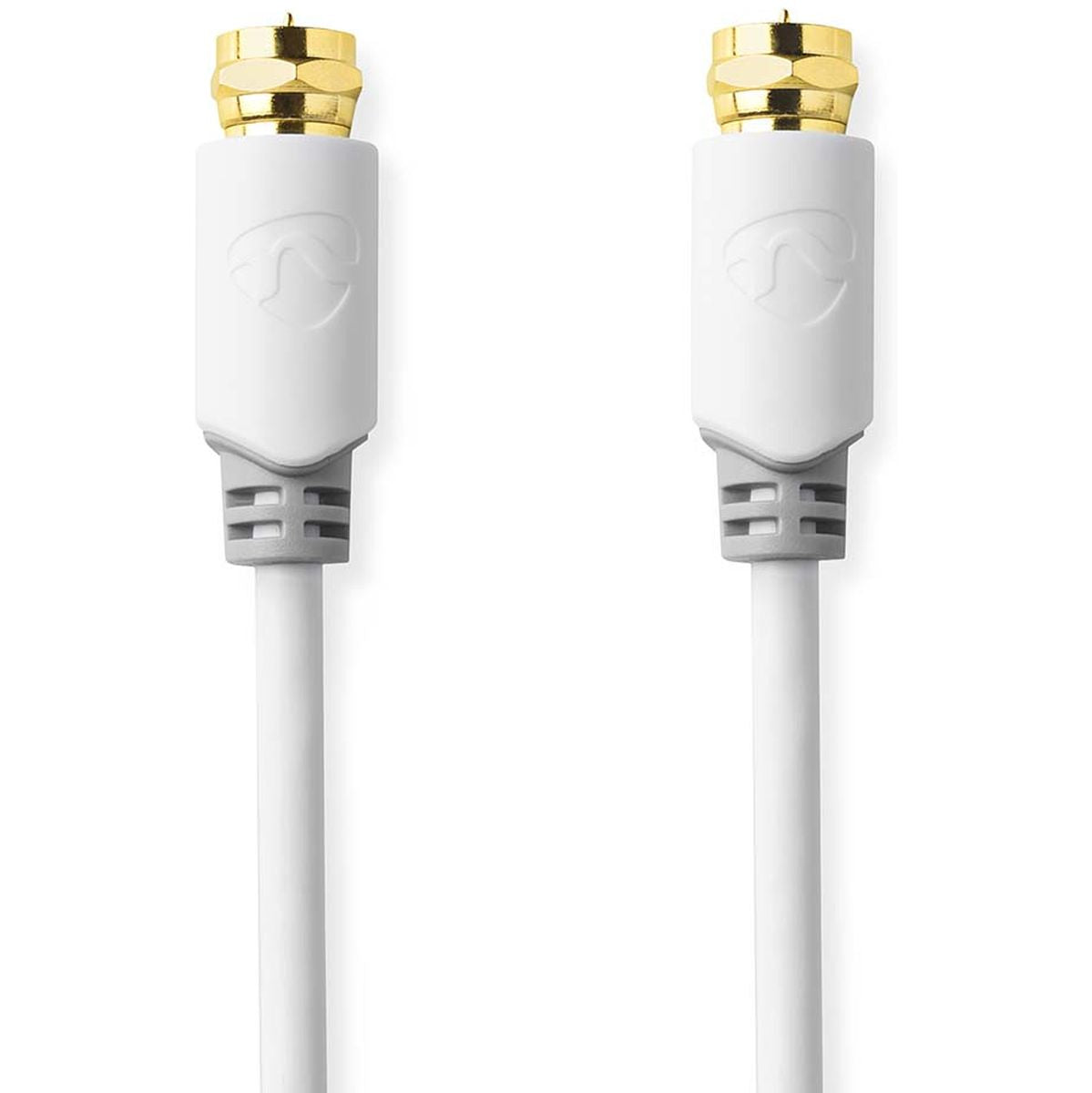 Nedis Satellite & Antenna Cable F-Male Gold Flated 75 ? Single Shield 1 M
