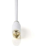 Nedis Satellite-/antenna Cable F M - F M 2.0m White - image 2 of 3