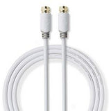 Nedis Satellite-/antenna Cable F M - F M 5.0m White