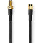 Nedis Antenna Cable SMA M SMA F Gold Flated 50 Ohm Double Shielded 10.0 M Round