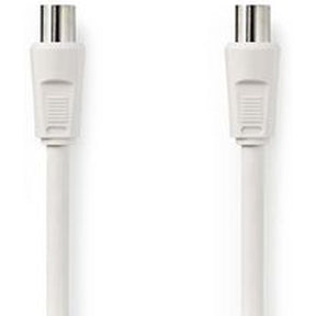 Nedis Coaxial Cable 90dB IEC (Coax) M-IEC (Coax) F 3.0m WH
