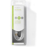 Nedis Coaxial Cable 90dB IEC (Coax) M-IEC (Coax) F 5.0m WH - image 3 of 3