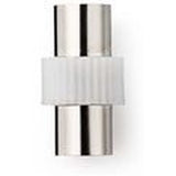 Nedis Coaxadapter IEC (Coax) F-IEC (Coax) F WH