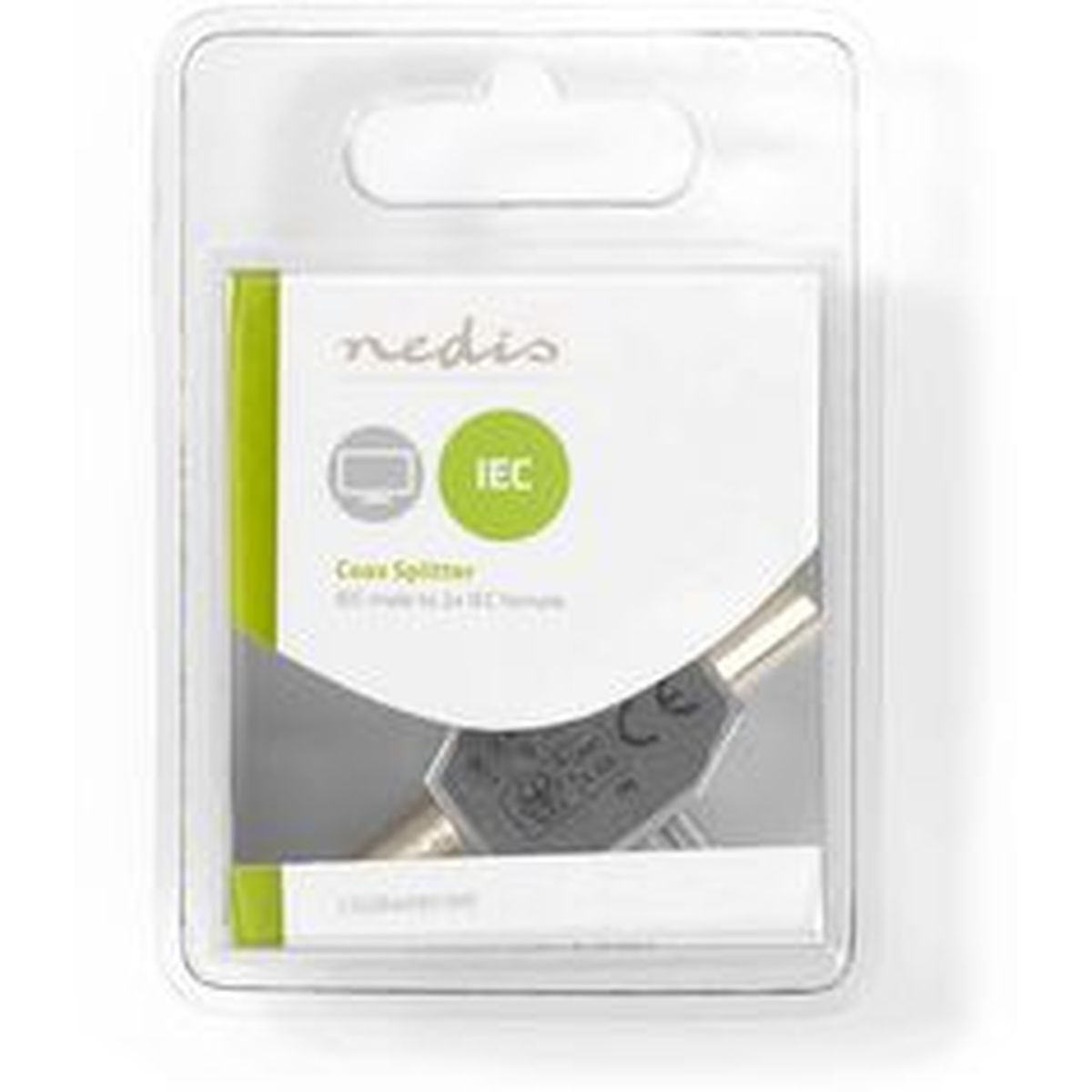 Nedis Coax Splitter IEC (Coax) M-2X IEC (Coax) F Metal - image 3 of 3