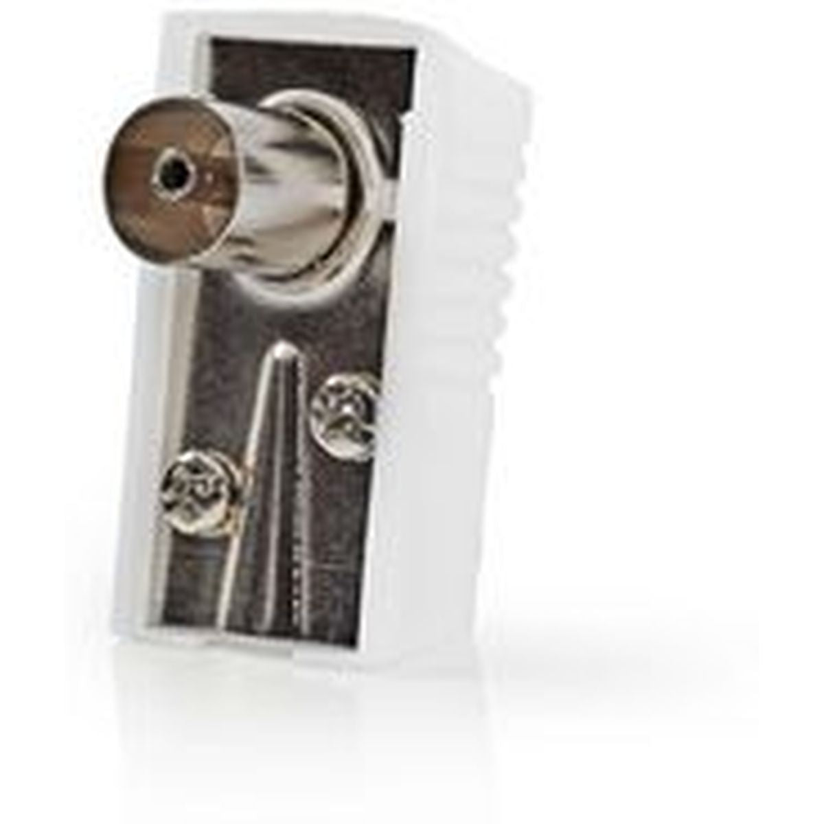 Nedis IEC (Coax)-Connector M + F-Gehoekt 2 Pieces WH - image 4 of 5