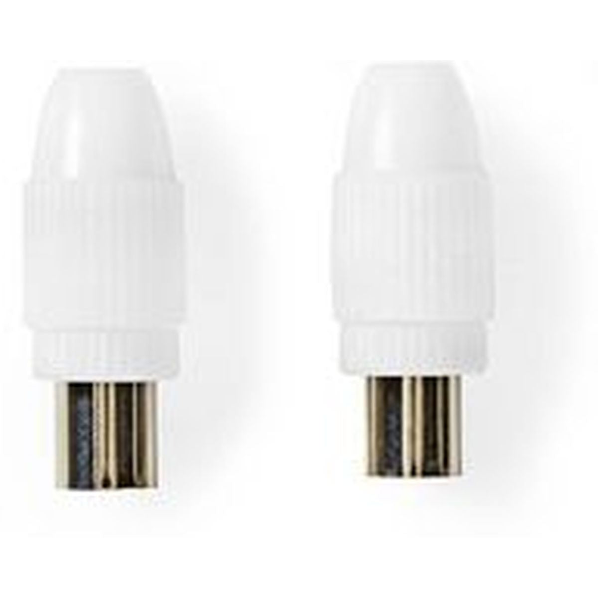 Nedis IEC (Coax)-Connector M + F-Recht 2 Pieces WH - image 3 of 5