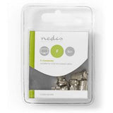 Nedis F-Connector M-FOR 5.5mm Cables 5 Pieces Metal - image 4 of 5