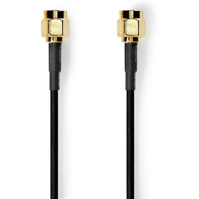 Nedis Antenna Cable SMA M SMA M Gold Plated 50 Ohm Single Shielded 1.00m