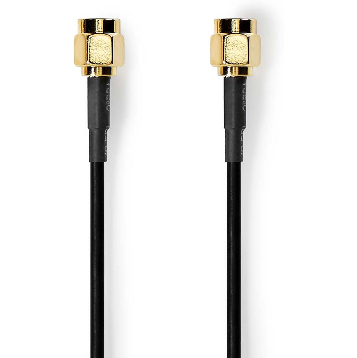 Nedis Antenna Cable SMA M SMA M Gold Plated 50 Ohm Single Shielded 5.00m