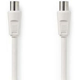 Nedis Coaxial Cable 90dB IEC (Coax) M-IEC (Coax) F 10m WH