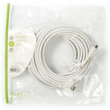 Nedis Coaxial Cable 90dB IEC (Coax) M-IEC (Coax) F 10m WH - image 3 of 3