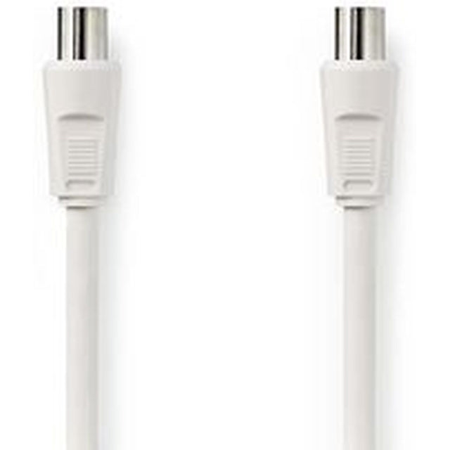 Nedis Coaxial Cable 90dB IEC (Coax) M-IEC (Coax) F 20m WH