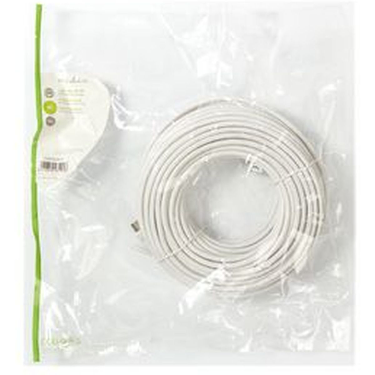 Nedis Coaxial Cable 90dB IEC (Coax) M-IEC (Coax) F 25m WH - image 3 of 3