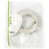 Nedis Coaxial Cable 90dB IEC (Coax) M-IEC (Coax) F 5.0m WH - image 3 of 3