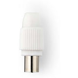 Nedis IEC (Coax)-Connector M-2 Pieces WH