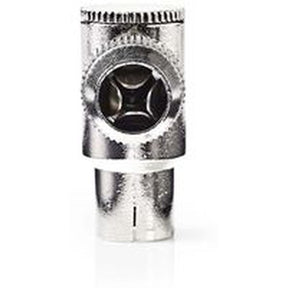 Nedis IEC (Coax)-Connector Haaks F-2 Pieces Metal