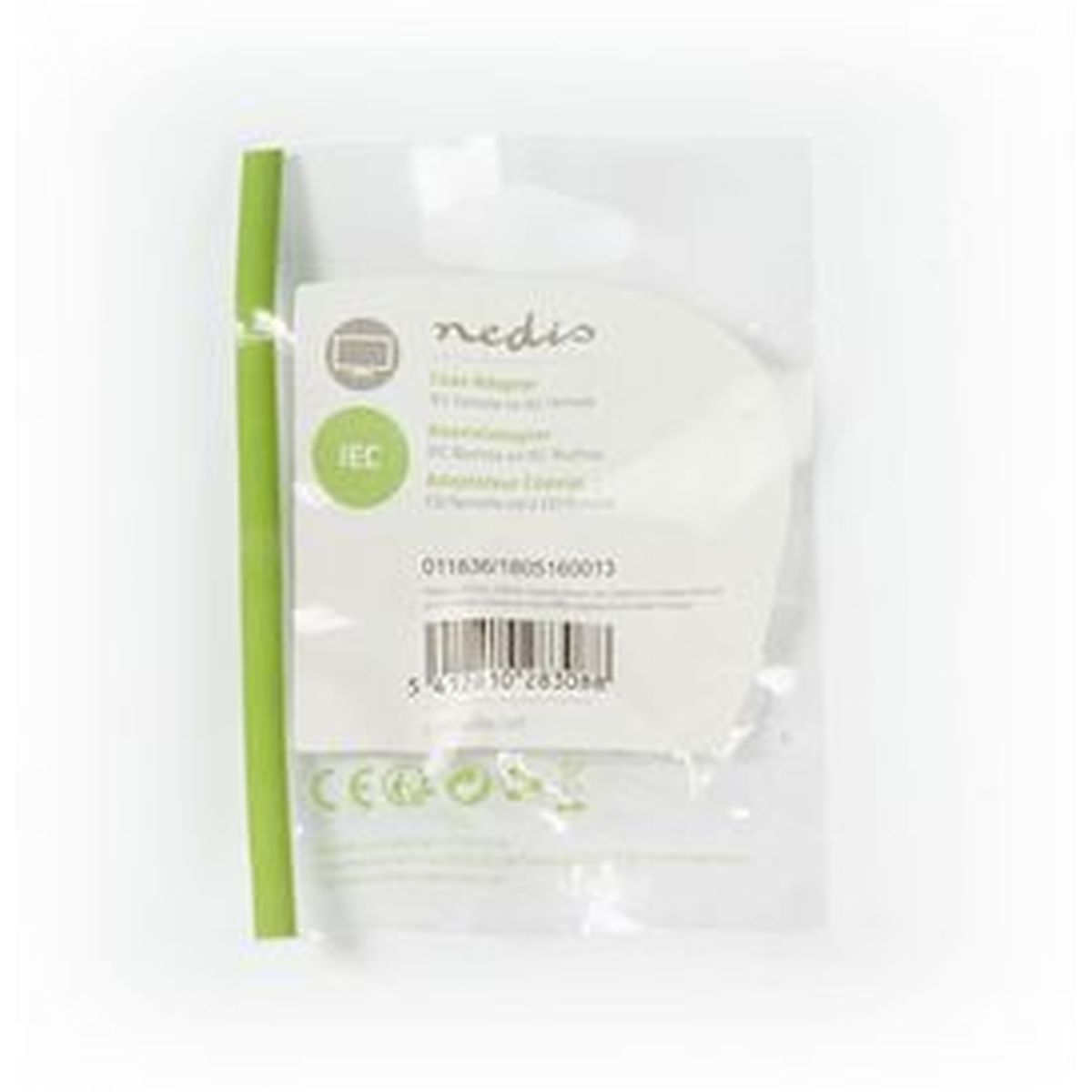 Nedis Coaxadapter IEC (Coax) F-IEC (Coax) F WH - image 4 of 4