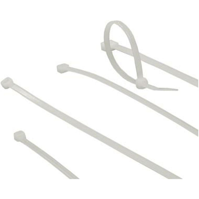 ACT Cable Ties Transparant Length 380MM.WIDTH 7.6mm