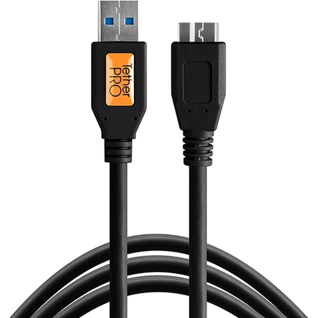 TetherTools TetherPro USB 3.0 To Micro-B 10' (3m) Black