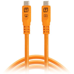 TetherTools TetherPro Optima 10G USB-C 10' (3m) Straight To Straight.