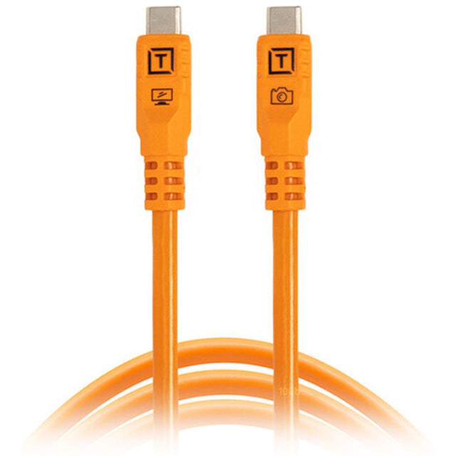 TetherTools TetherPro Optima 10G USB-C 10' (3m) Straight To Straight.